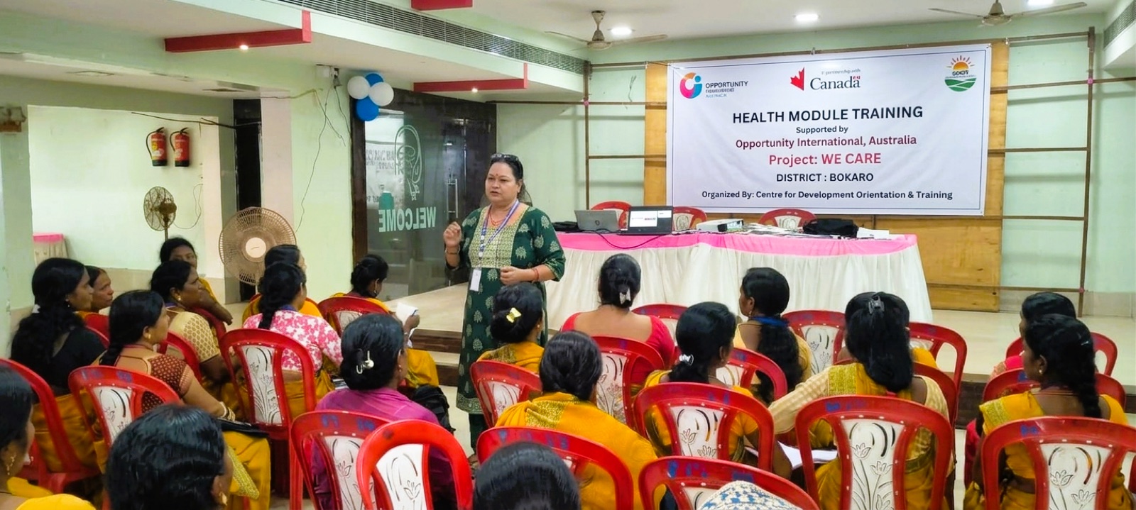Health Module Training &mdash; Community Health Facilitators (Jharkhand)